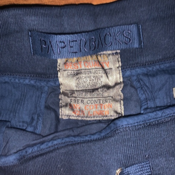 Men’s paperbacks Blue shorts size large - Picture 6 of 7